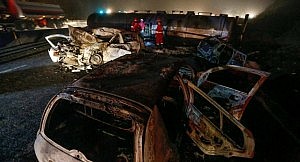 Acidente deixou 12 feridos. Foto:Reprodução/Facebook/Rádio Trânsito